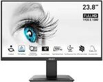 MSI PRO MP2412 23.8" VA 100Hz FHD 1920x1080 Monitor $85.34 Delivered @ Amazon AU