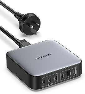 UGREEN 200W USB C Charger, Nexode 6 Ports Charging Station $123.49 Delivered @ UGREEN via Amazon AU