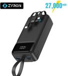 ZYRON 27000mAh Power Bank USB-C Fast Charging $31.19 ($30.41 eBay Plus) Delivered @ ZYRON_Official eBay AU