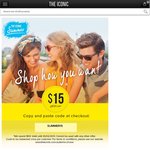 The Iconic Coupon Code - $15 off with $59 Spend