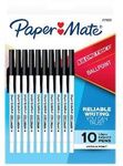 Paper Mate Kilometrico Biro 1mm 10-Pack $2 + Delivery ($0 with OnePass/ Pick-up/ in-Store/ $65 Metro Order) @ Officeworks