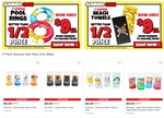 Extended Summer Sale: Beach Towels $9 (Was $35), Pool Rings $12 (Was $39) (Plus Delivery, Free C&C) @EB Games