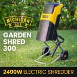 [Afterpay] MICHIGAN 2400W Electric Garden Mulcher Shredder Portable Wood Chipper on Wheels $215.10 Delivered @ Edisons eBay
