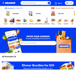 Dinner Bundles $8 Each (Minimum Order $25) @ MILKRUN (Excl NT)