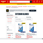 ENDURALIGHT Automotive Light Globes (Twin Packs) $1~$4 + Delivery ($0 C&C/ in-Store) @ Supercheap Auto