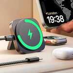 [Prime] LISEN Magsafe 2-in-1 Wireless Charger $16.96 @ LISEN Space via Amazon AU
