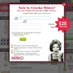 Crackawines $50 off Purchase of $100 or More (Need iPhone and iOS 6)