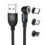 3 in 1 Charger Cable $14.99 (Save $20) + $7.99 Shipping (Free Shipping Over $60) @ GoToCable