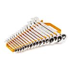 GearWrench 9602N 16pc 12-Point Metric Reversible Ratcheting Combination Wrench Set - $129 (Was $289.95) Del / C&C @ Sydney Tools