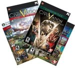 Civilization V GOTY / Gods Expansion/Civ 4/ Strongheld Collection $15 on Amazon.com Steam Code
