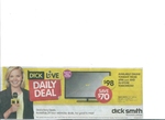 Dick Smith 18.5" (48cm) HD LED DVD PVR TV $98 -- Daily Deals 6pm Tonight