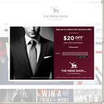 The Mens Shop 25% off Site Wide with Minimum Spend of $100