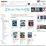 2-for-£10.00 Blu-Ray's @ Amazon UK - Some Quality Titles $24.93 Delivered