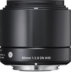 Sigma 60mm F/2.8 DN ART (MFT or NEX) - $161.45 + Shipping - Ted's (Clubted Discount)
