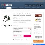 Brainwavz M5 Earphones with Headset Buy 1 Get 1 Free w/ Free Fedex Shipping AU $52.54