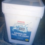 10kgs of Granulated Pool Chlorine $32.70 at Bunnings