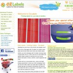 OzLabels - Kids Name and Clothing Labels - 20% OFF STOREWIDE - 24hour DISPATCH