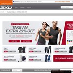 2XU FLASH SALE EXTENDED! Extra 25% OFF Workout Clothing Already Discounted 75%. Ends @ MIDNIGHT!