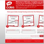 Free 1000 Flybuys Points ($5 Worth) for Completing The Tell Coles Survey