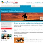 Australian Outback Spectacular Show Only $79.99 (Normally $99.99) 20% off