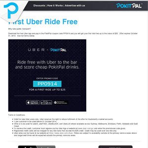 Free uber sale ride new user