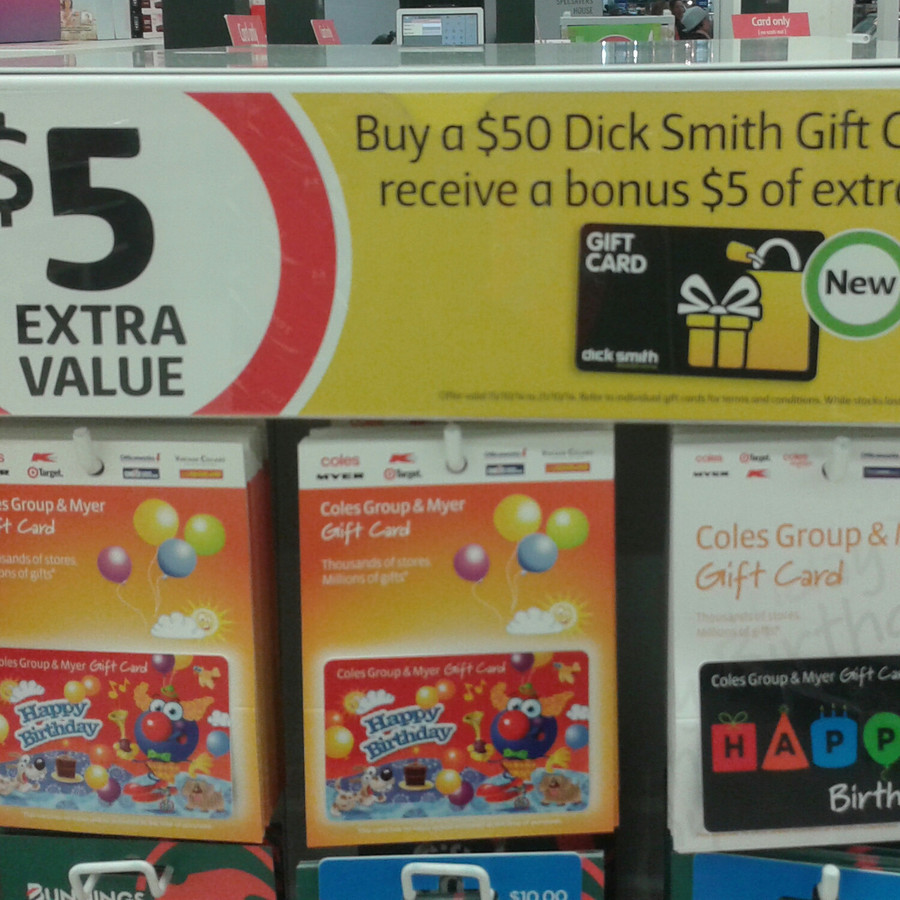 20% off iTunes Gift Cards (Excludes $20 Cards) @ Coles (in Store) -  OzBargain