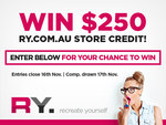 Win $250 Store Credit from Ry.com.au