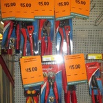 Assorted Crescent Electricians Tools $15 -- on Clearance at Bunnings