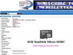 [Expired/Sold Out] ExpressComputerCare - 4GB SanDisk Micro SDHC $9.95 FREE shipping