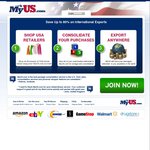MyUS.com: Shop The USA & Ship Globally + 20% off Your 1st Shipment