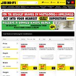 Samsung Air Conditioning Sale JB Hi-Fi Ticket Prices - Samsung FAR09FSSSCWK1 $754 + More