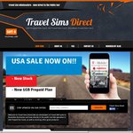 USA T-Mobile Prepaid Travel SIM Cards SALE (1GB to Unlimited) - from $35 @ Travel Sims Direct