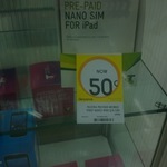 Telstra $30 Prepaid NANO (& MICRO?) SIM with 3GB Data for 50c @ Kmart