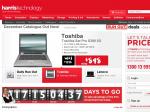 Toshiba Notebook & Tablet Clearance at Harris Technology Save up to $470