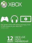 Xbox Live 12 Months Gold Subscription $30.40 USD @ Gaming Dragons