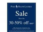 Ralph Lauren Sale - 30 - 50% Off Selected Styles - Limited Time Only