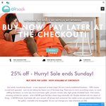 Airsack 25% off Sitewide with Free Delivery