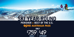 Perisher - Epic 2017/18 Season Ski Pass - $759 Adults, $499 Seniors, $429 Students