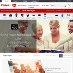 $20 Gift Voucher on Canon Photo PICO High Definition Photo Books and Wall Art