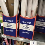 BigW - Contact 15M X 450mm Clear Self Adhesive Book Covering $0.50 (Was $14)