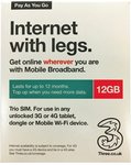 25% off UK/Europe Data SIM card ($44.95 + Free Shipping) - Three Internet with legs + 12GB Data @ So Easy Travel
