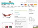 Double Hammock and Metal Stand Package for Fathers Day $99.95