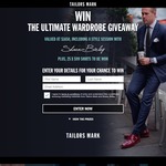 Win a Tailors Mark Wardrobe & Styling Session Worth $1,660 or 1 of 25 Tailored Shirts Worth $99 from Tailors Mark