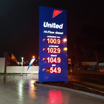[VIC] 102.9c/L Unleaded 91 Petrol UNITED DANDENONG CENTRAL
