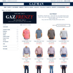 GAZMAN GAZFrenzy Starts 24th October - Prices Starting at $14.96