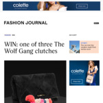 Win 1 of 3 The Wolf Gang Tejer Woven Clutches Worth $299 from Fashion Journal