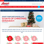 Win 1 of 12 Prizes Worth Up to $999.95 from Super A-Mart's 12 Days of Christmas Giveaway