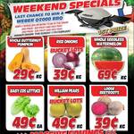 [QLD] Weekend Specials - Red Onions $0.29/Kg, Butternut Pumpkin $0.29/Kg, Pears $0.49/Kg @ Discount Fruit Barn Rothwell