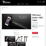 PIRO Smart Gimbal with Face/Object Tracking + Free Tripod $270 Delivered from Strayaa