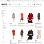 Spend $75 Get $20 off or $150 Get $50 off on Selected New Season Clothing, Footwear and Accessories @ Myer